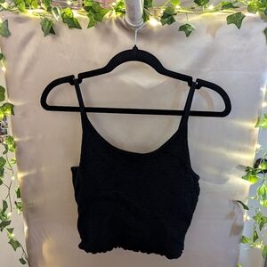 Hollister black tank